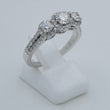 Laden Sie das Bild in den Galerie-Viewer, Past Present Future Ring Diamant 2,0 ct / 585er - 14 K Gold Gr. 55 17,5 mm Ø

