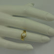 Laden Sie das Bild in den Galerie-Viewer, Vintage Damen-Ring mit Perle / 333er - 8 Karat Gelbgold - 50 15,9 mm Ø *
