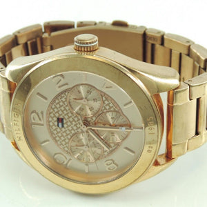 Tommy Hilfiger Damenuhr GRACIE Rose Edelstahl Quarz Ref: 1781204