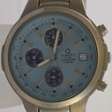 QUALITY TIME Herrenuhr / Quartz / Tachymeter