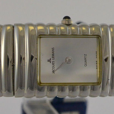 JACQUES LEMANS Damenuhr / Quartz / Edelstahl / Swiss made