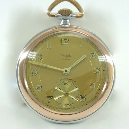 Kienzle 7 Rubis Vintage Herren Taschenuhr Handaufzug