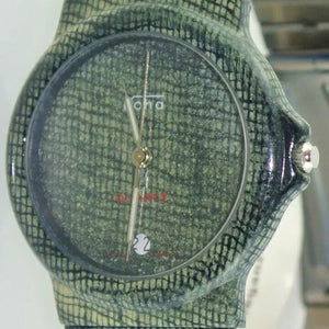 KOHA Unisex-Armbanduhr / Quarz / Edelstahl - Uhr in "Schlangenoptik"