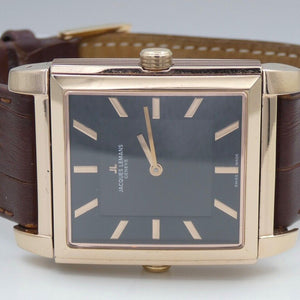 Jacques Lemans G-206 Reverse Wendeuhr Dual Timer Edelstahl Saphirglas-