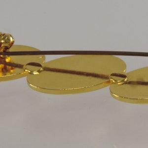 Brosche Mode Schmuck Perlmutt Vintage