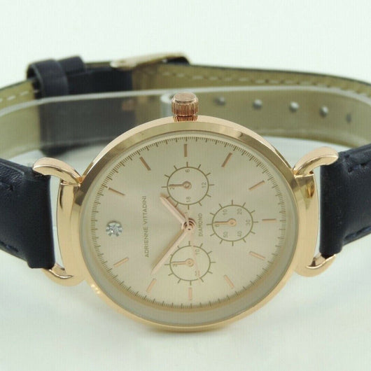 Adrienne Vittadini Diamont Collection Damenuhr Quarz