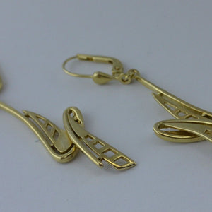 Vintage Ohr-Hänger / 333er - 8 Karat Gelbgold