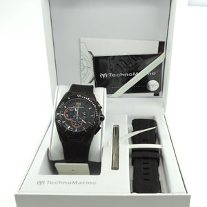 Technomarine Herrenuhr Quarz Chronograph Carbon Case Ref: 113001-13031526