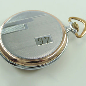 Kienzle 7 Rubis Vintage Herren Taschenuhr Handaufzug