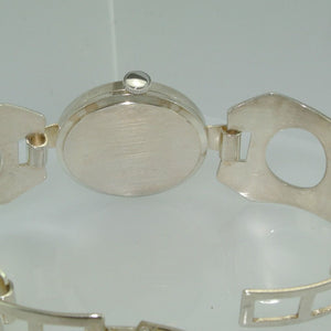 ARCTOS Incabloc Damenuhr / Handaufzug / 835er Silber