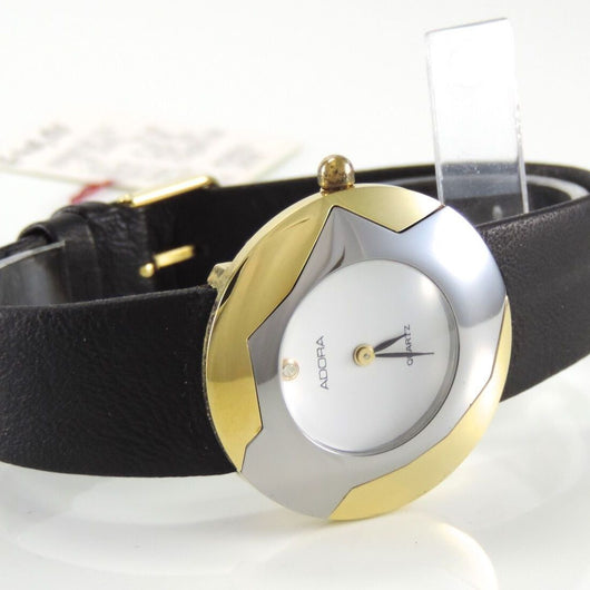 Damenuhr / Quartz / Lederarmband