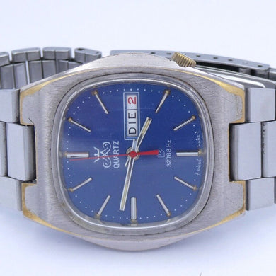 VINTAGE 32768 HZ HERRENUHR QUARTZ MADE SWISS