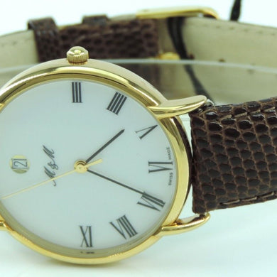 M&M Quartz Swiss Herrenuhr Ref-5063.19