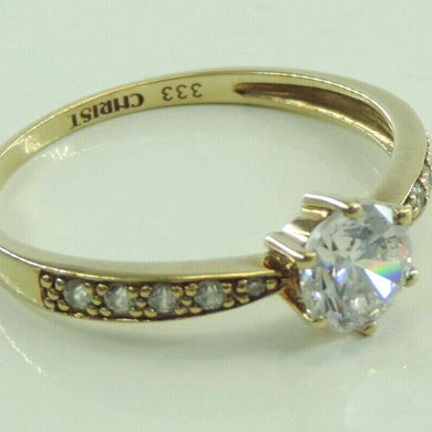 Christ Damenring mit Zirkonia / 333er 8 K Gold - 60 19,1 mm Ø *