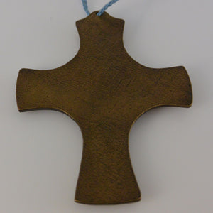 Größer Kreuzanhänger aus Bronze