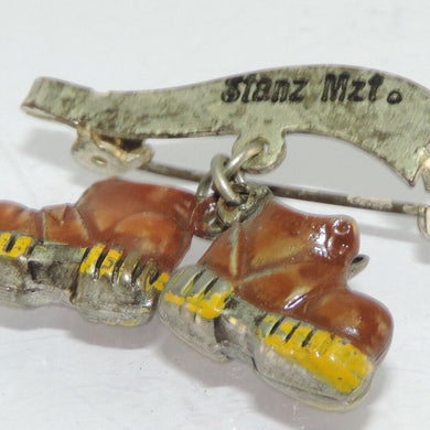 Vintage Anstecknadel Stanz Mzt