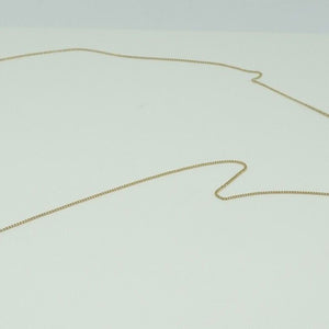 Damen Kette mit Anhänger / 750er 18 Karat Gold / ca. 0.10ct. Diamanten / 48 cm