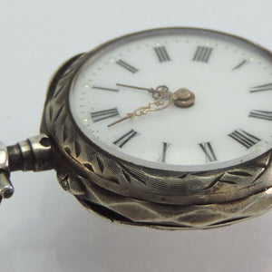 Vintage Halskettenuhr Taschenuhr - Handaufzug