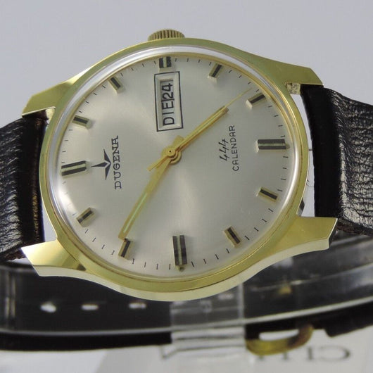 Dugena 444 Vintage Handaufzug Calendar