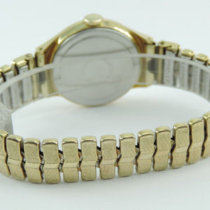 Vintage Osco Parat 15 Jewels Damenuhr Handaufzug / Stahl & Vergoldet