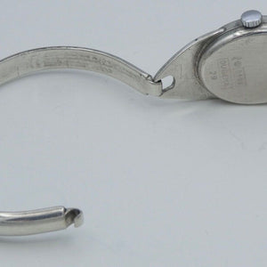 Vintage Dugena 800er Silber Handaufzug Damen Uhr