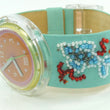 Laden Sie das Bild in den Galerie-Viewer, Pop-Swatch Damenuhr &quot;Authentic&quot; PWZ 106 / 1992 Limited Edition / Quarz
