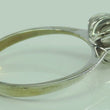 Laden Sie das Bild in den Galerie-Viewer, Vintage Damenring mit Zirkonia ca. 0.25 ct / 585er Gold - 60 19,1 mm Ø *

