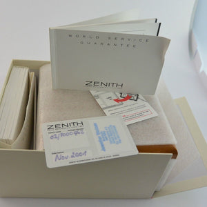 Zenith Acropolis -Unisexuhr / Automatik / Edelstahl Ref.: 02.7000.462