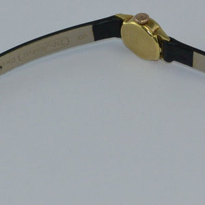 KOHA 17 Jewels Incabloc - Damenuhr / Handaufzug / Gehäuse - 585er 14 Karat Gold