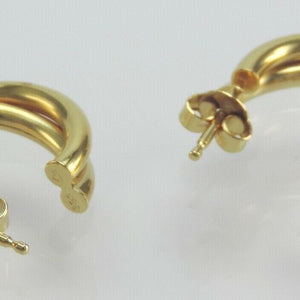 zeitlose Creolen / 333er - 8 Karat Gelbgold