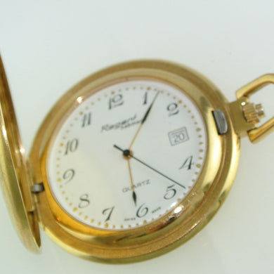 REGENT Habmann Taschenuhr / Quarz / mit Datumsanzeige