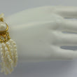 Laden Sie das Bild in den Galerie-Viewer, Vintage Damen Perlenkette &amp; Perlenarmband 62cm 2,6 mm Durchmesser
