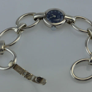 GOLD TIME Incabloc / Damenuhr / 800er Silber