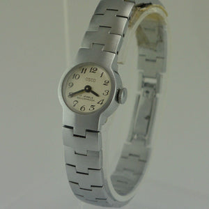 OSCO - 17 Jewels Shockproof - Damenarmbanduhr / Handaufzug / Edelstahl