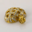 Laden Sie das Bild in den Galerie-Viewer, Vintage Anhänger mit ca. 0.10 ct Brillanten / 333er 8 Karat Gold / ohne Kette
