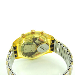 Swatch 22 Jewels Chronograph 408 Damenuhr Quarz Swiss Made / Modell Nr: 838
