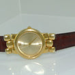 Laden Sie das Bild in den Galerie-Viewer, CMI - Damenuhr / Quarz / Edelstahl - vergoldet &amp; Lederarmband
