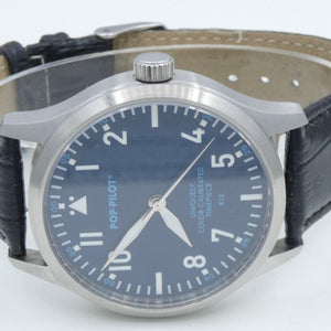 Pop-Pilot Kixi Uniquely Color-Calibrated Timepiece Herrenuhr Quarz 42mm
