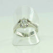 Laden Sie das Bild in den Galerie-Viewer, Vintage Damenring 750er 18 Karat Weißgold Diamant ca. 0.75ct. - 62 19,7 mm Ø *

