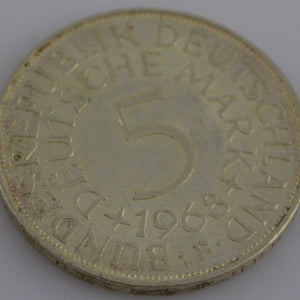 5 Mark - Silberadler / 1974 D