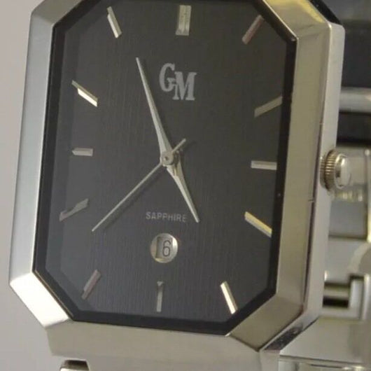 GM - Herrnuhr Stahl & Ceramics Quartz / Ref. 81314586