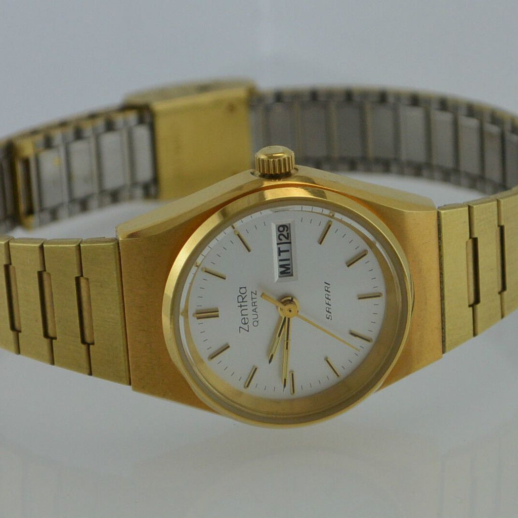 Zentra Quartz Uhr Buy Zentra Schwebering Automatic Date ETA 2472