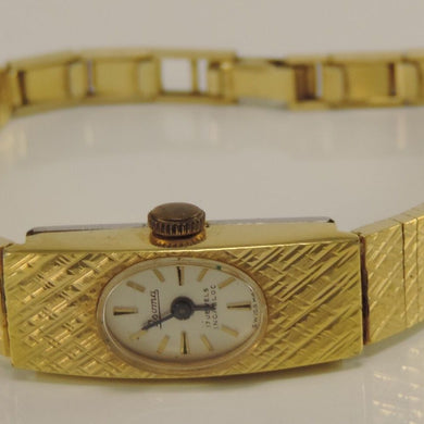 ISOMA DAMENARMBANDUHR 17 JEWELS INCABLOC