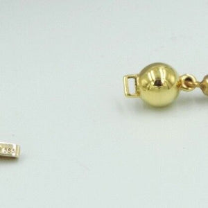 Damenperlen Kette / Gold-Verschluss 585er 14 Karat / ca. 42,5 cm Wie Neu