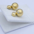 Laden Sie das Bild in den Galerie-Viewer, Damen Ohrringe mit Brillanten ca. 0.12 ct 750er Gold 18 Karat
