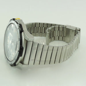 Vintage Herrenuhr "Tropby" Quartz Stahl Funkuhr