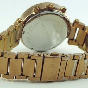 Michael Kors Damenuhr mit Strasssteinen - Chronograph