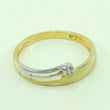 Laden Sie das Bild in den Galerie-Viewer, Damenring 333er 8 Karat Gold mit Zirkonia - 57 18,1 mm Ø *
