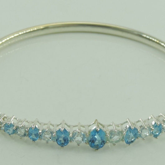 Vintage Damen Armband Silber 925er mit Topas