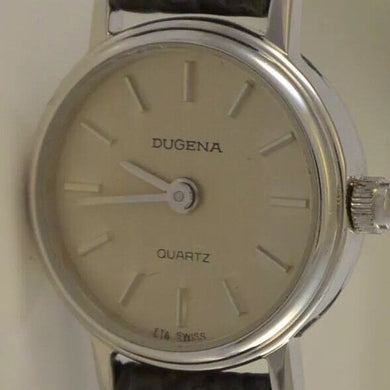 DUGENA Damenuhr / Quartz / ETA Swiss